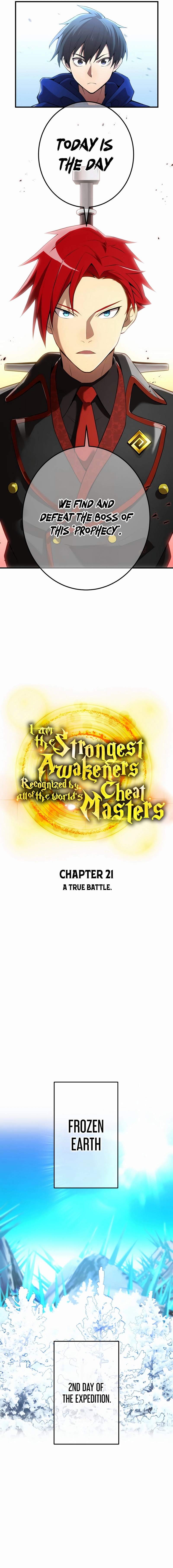 I am the strongest awakeners, recognized by all of the world‘s cheat masters Chapter 21 7